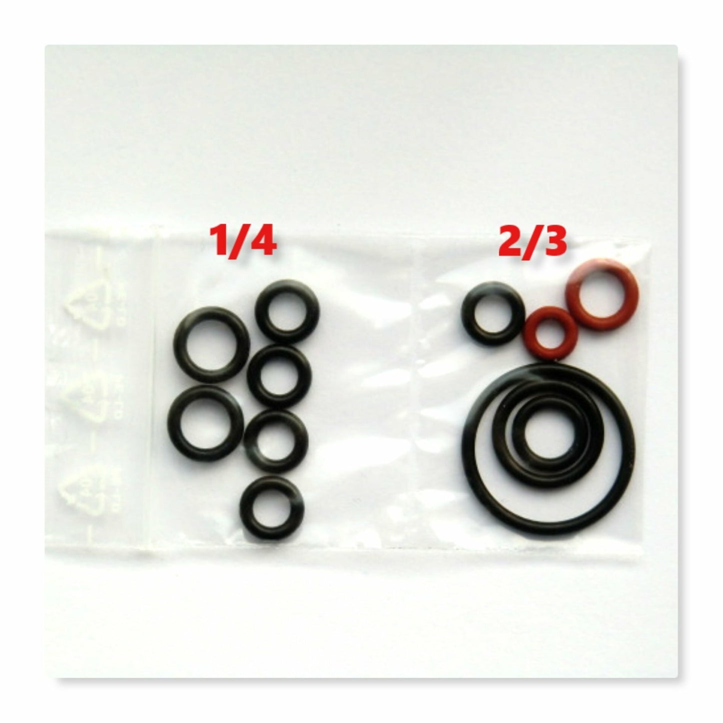 Delonghi ECAM ETAM AEG O-Ring SET Dichtungssatz klein für Brühkolben ohne Thermoblock