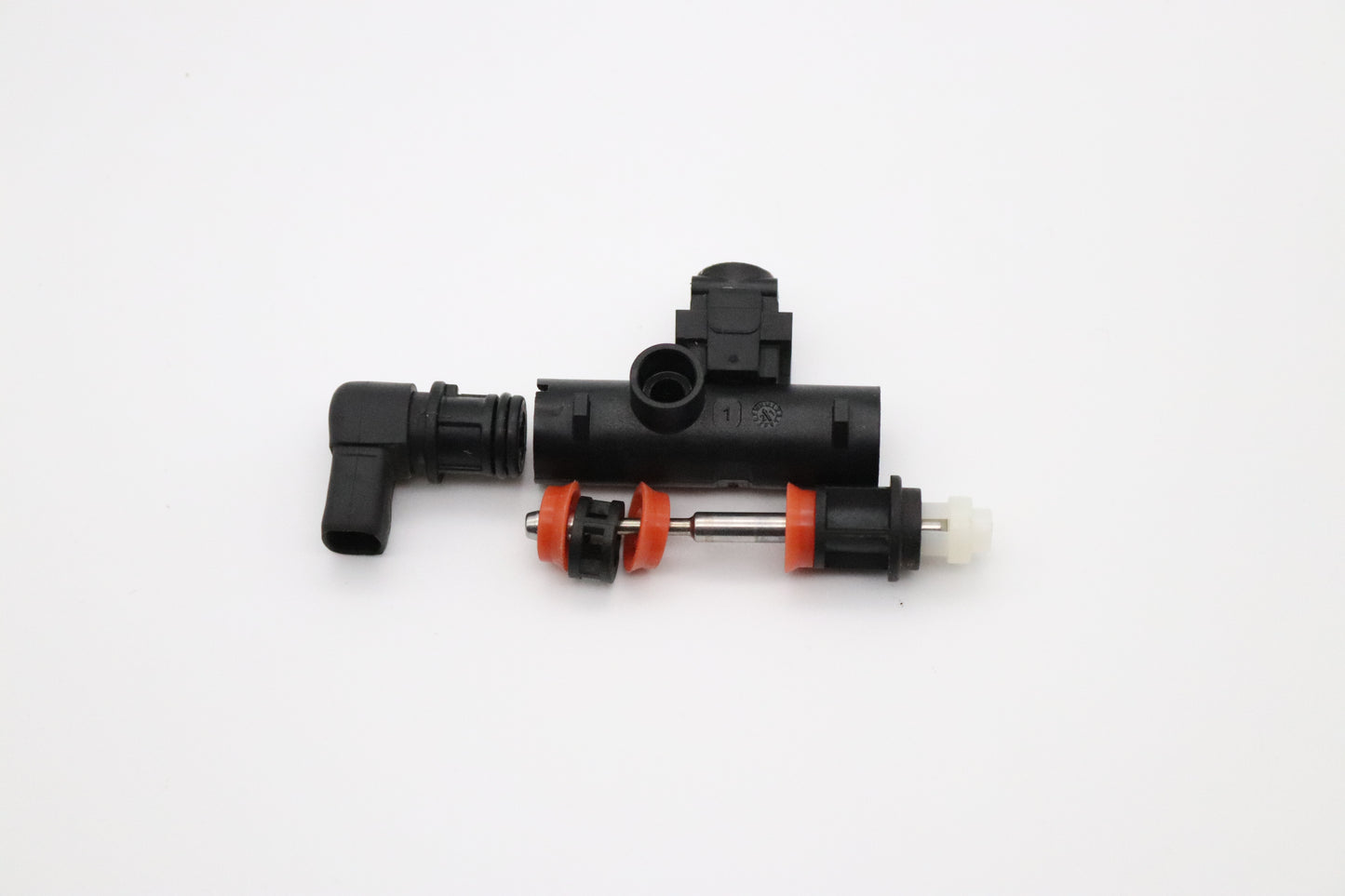 Jura WE6 E6 E8 Set für Drainageventil Kolben Vakuum/Andockstutze Wassertank Set Fett 6g Tube