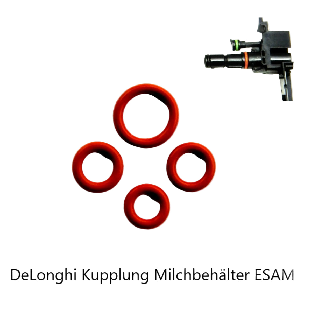 DeLonghi ESAM EAM Dichtung O-Ring für Kupplung  Milchbehälter Milchaufschäumer