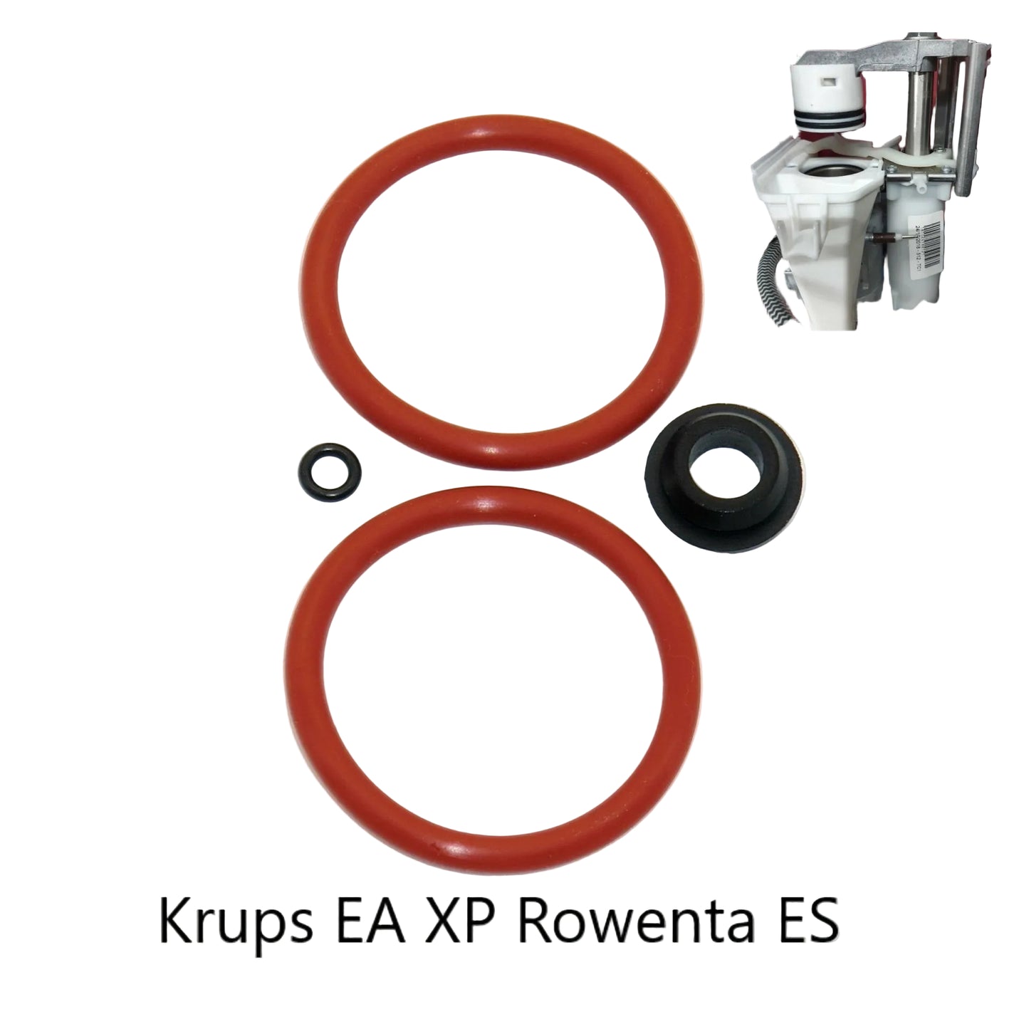 Krups EA 68 69 80 81 82 90 Rowenta ES 68 ES 69 Dichtungssatz  O-Ring Kolbenstange Formdichtung Stößel im Thermoblock