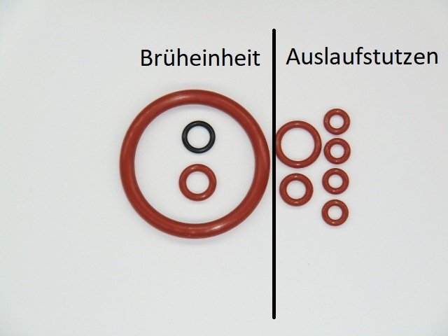 SAECO Philips Dichtung O-Ring Brühgruppe Auslaufstutzen Supportventil   SUP HD EP Brüheinheit