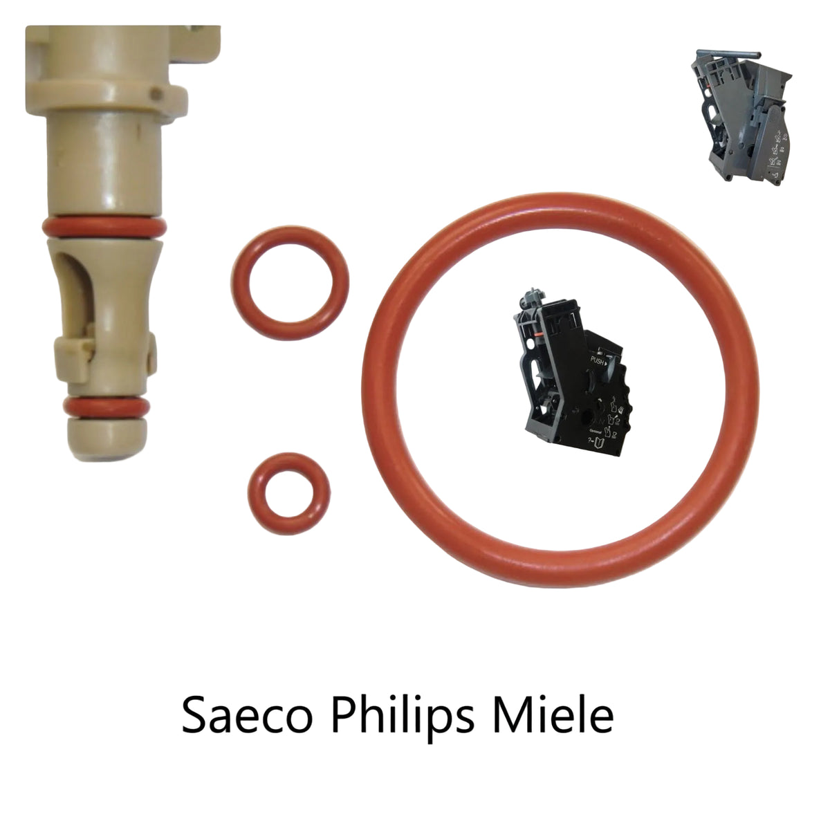 SAECO Philips Miele Dichtung O-Ring   Auslaufstutzen Supportventil   SUP HD EP SM Brüheinheit Brühgruppe