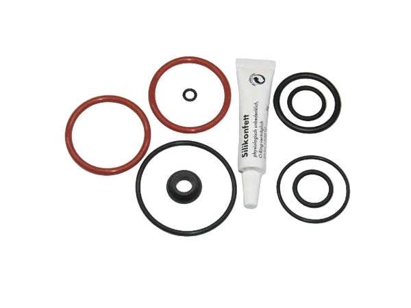 Krups EA 68 69 80 81 82 90 Rowenta ES 68 ES 69 Dichtungssatz O-Ring  Rot Thermoblock Druckzylinder Formdichtung an Stößel Fett 6g