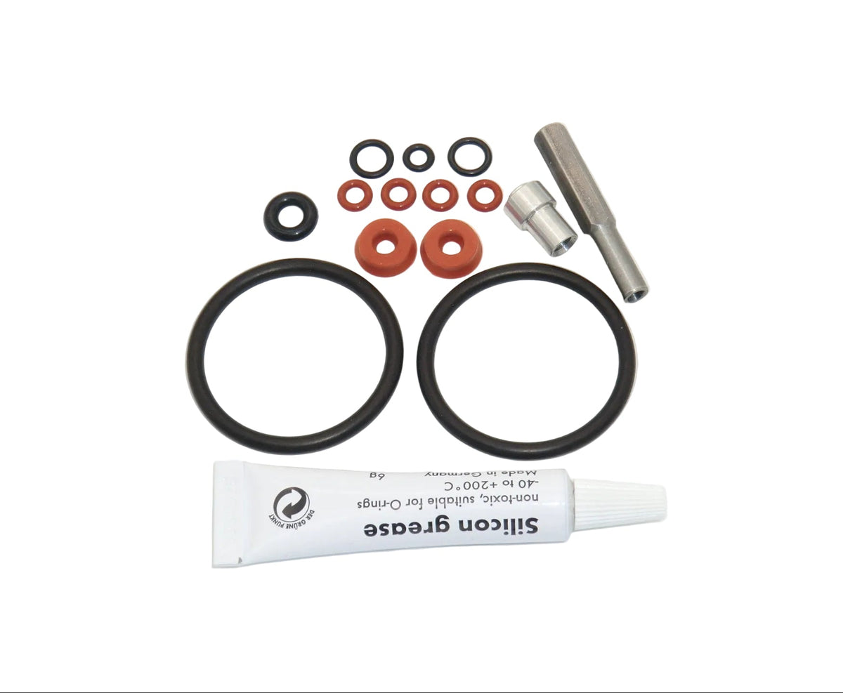 Jura Wartungsset Ovalkopfschlüssel BIT 6g Fett O-Ring Dichtung für Kolben Schwarz Nutring für Drainageventil Ena Giga J Z