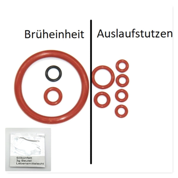 SAECO Philips Dichtung Fett 3g O-Ring Brühgruppe Auslaufstutzen Supportventil  SUP HD EP