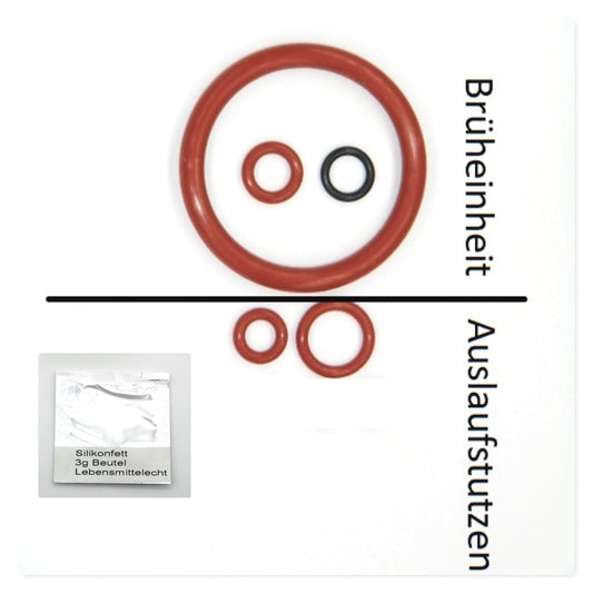 SAECO Philips  Dichtung  Kolben Auslaufstutzen Fett 3g O-Ring SUP HD RI EP Brüheinheit Brühgruppe