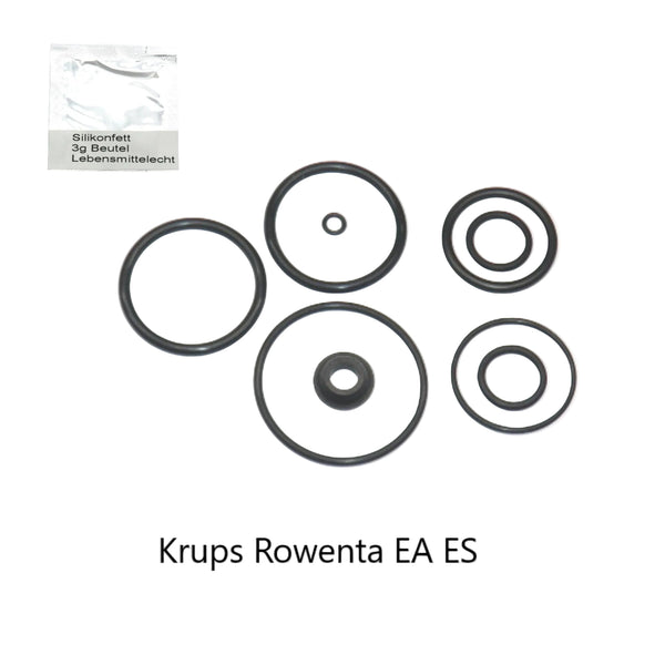 Krups EA 68 69 80 81 82 90 Rowenta ES 68 ES 69 Dichtung  O-Ring  EPDM Thermoblock Druckzylinder Formdichtung für Stößel Fett 3g