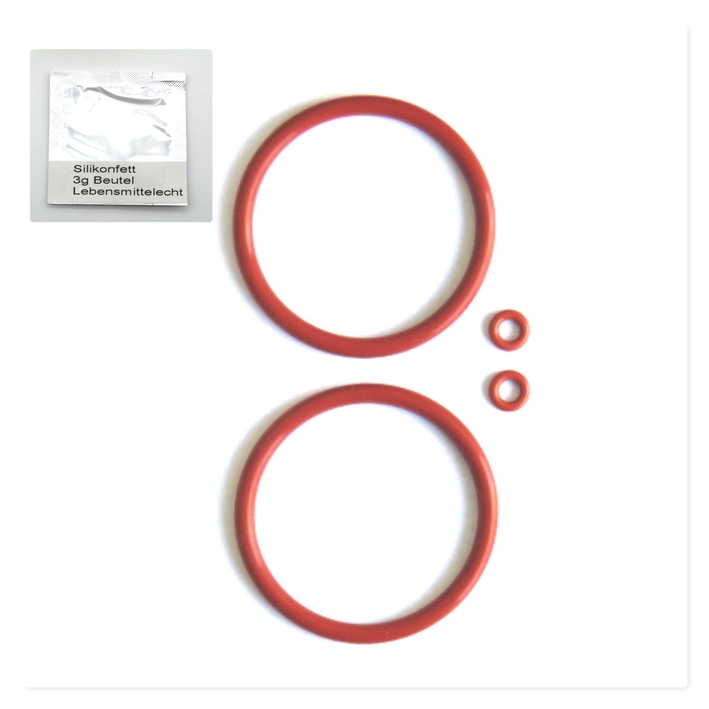 WMF 450 500 800 900 1000 Solis Master Schaerer art O-Ring Dichtung Dichtungssatz Fett 3g Brüheinheit Brühgruppe