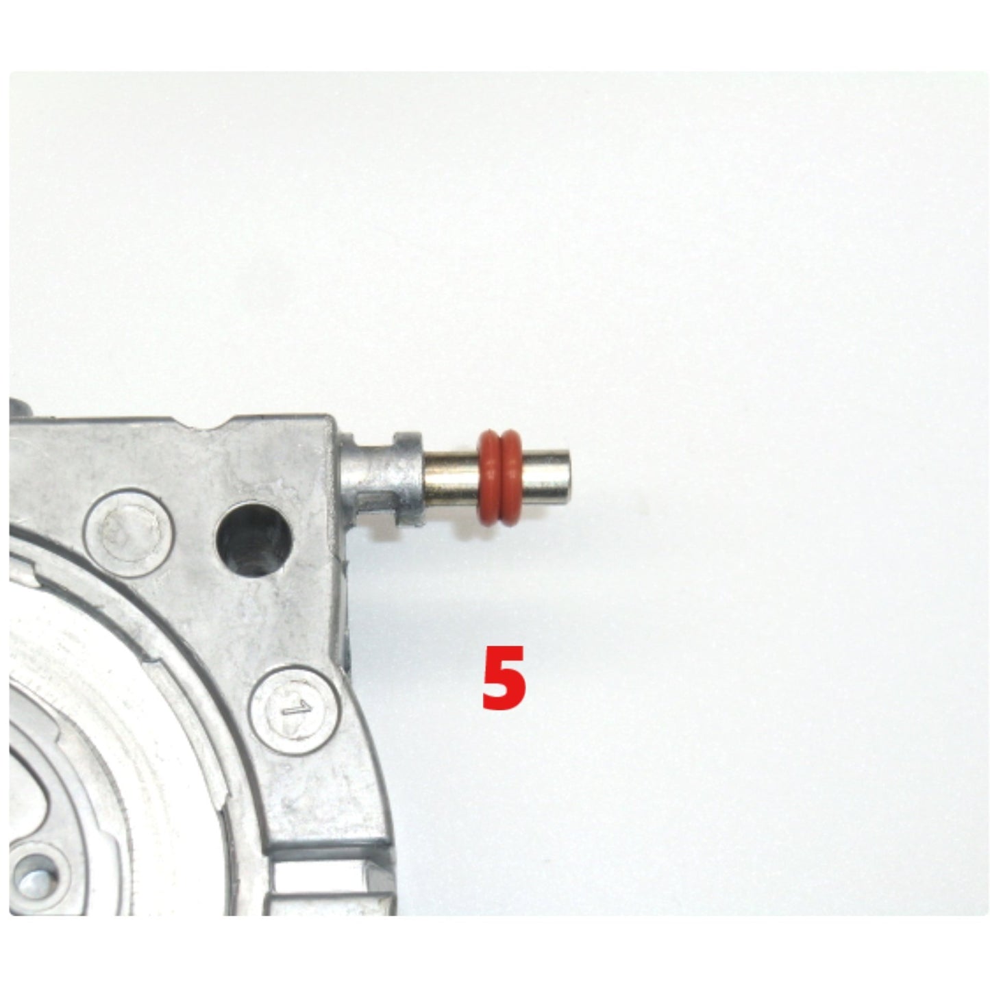 Delonghi ESAM AEG O-Ring SET Dichtungssatz  Fett 3g Brühgruppe. Brühkolben mit Thermoblock ∅5 mm Anschluss