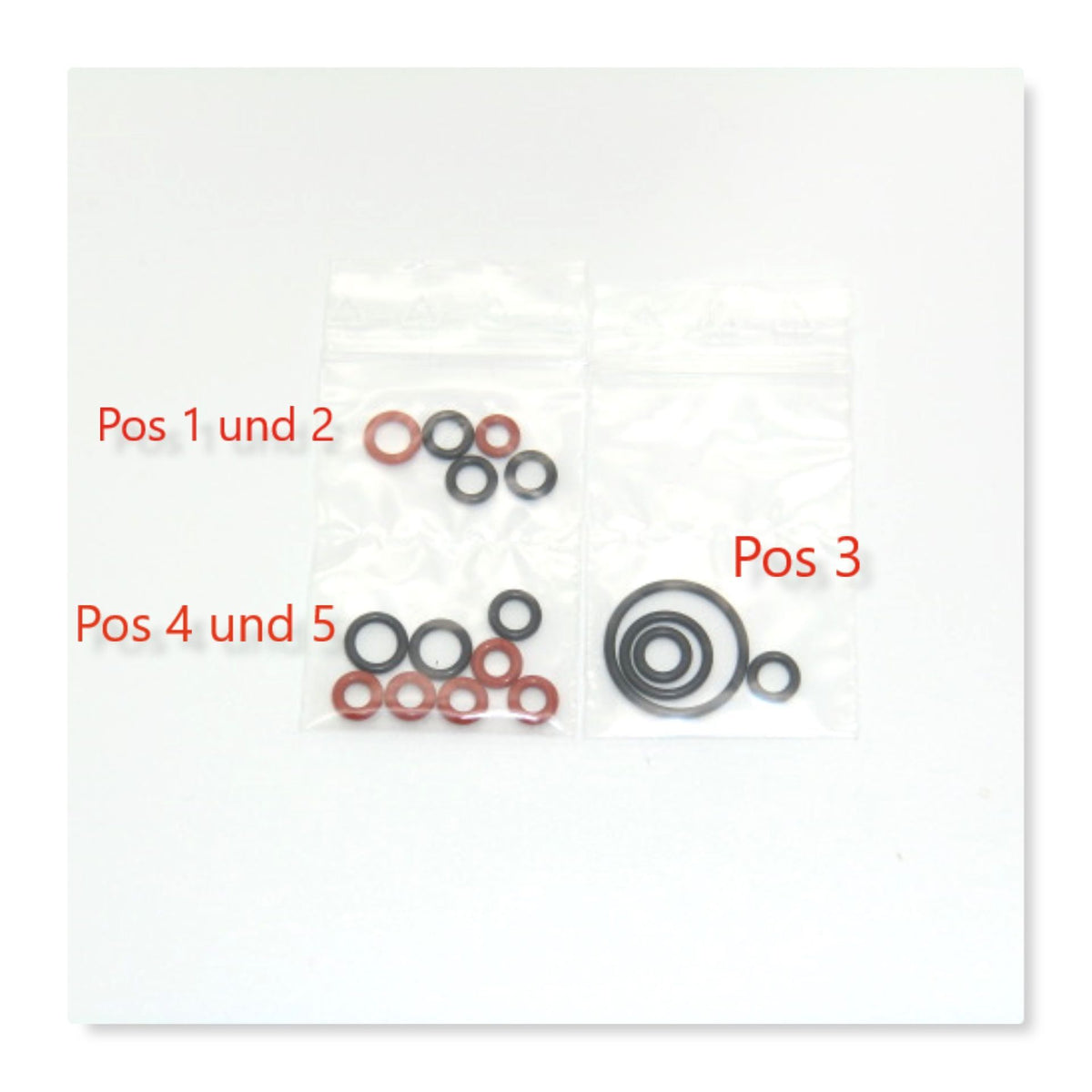 Delonghi ECAM ETAM AEG O-Ring Set  Dichtungssatz für Brühkolben . Kolben ohne Thermoblock