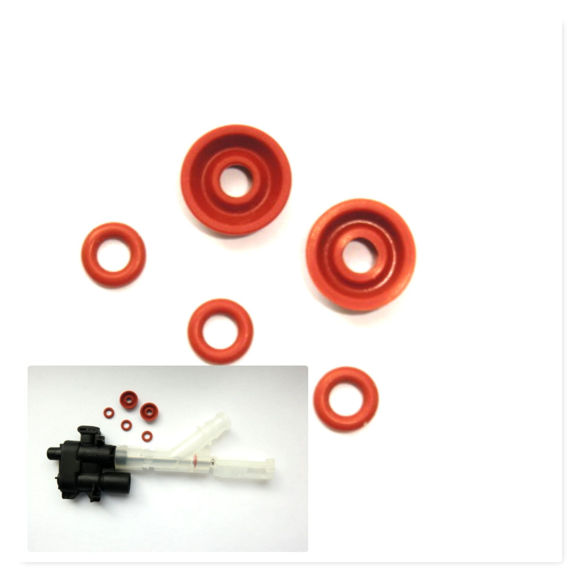 Nutring Blau O-Ring Dichtung für  Drainageventil  Nivona NICR Siemens Surpresso  Bosch Benvenuto Miele Melitta Krups XP900 Ventil