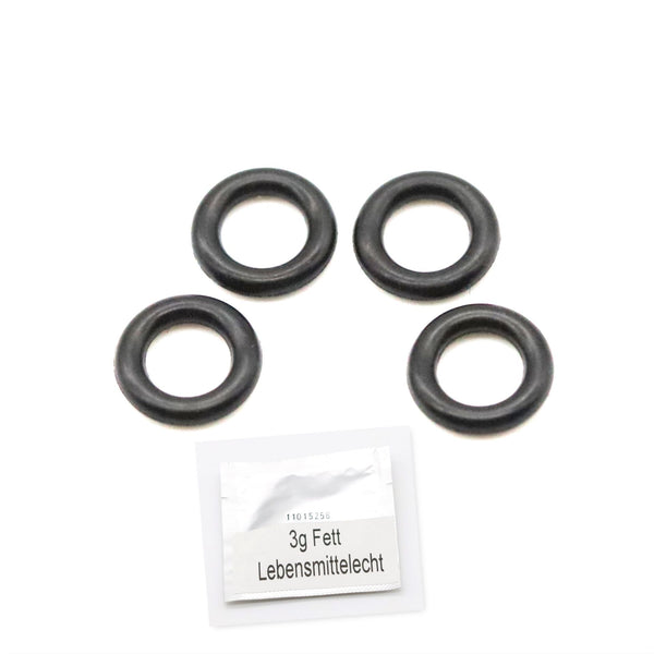 Kaffeevollautomat Dichtung O-Ring Schwarz + Fett 3g Beutel Milchaufschäumer Kupplung Siemens EQ6 EQ7 EQ9 TI9.. TP EQ500 EQ700 TQ5.. TQ7.. TQ9.. Integral Classic Bosch Vero Bar Vero Selection