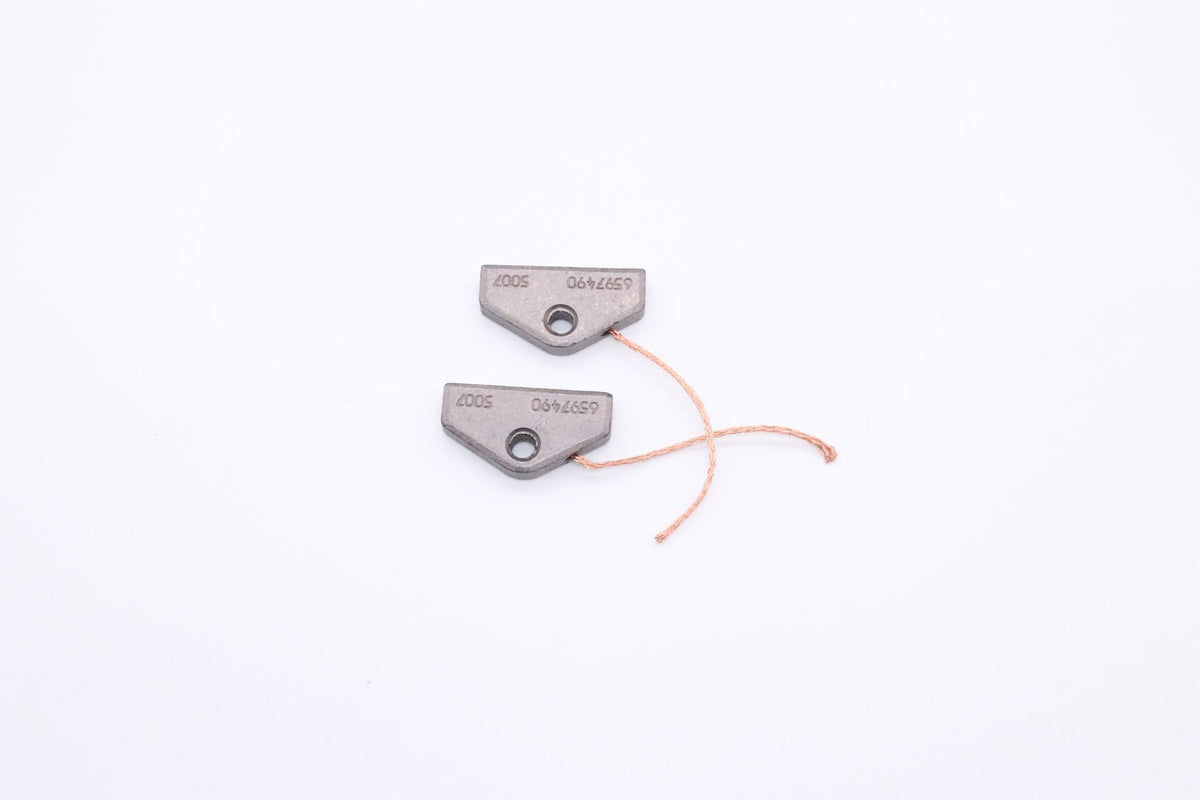 2 x Kohlenbürste Kontaktkohle Kohlen Trockner Wäschetrockner Miele  wie Miele 4490382 Trockner ohne Halter
