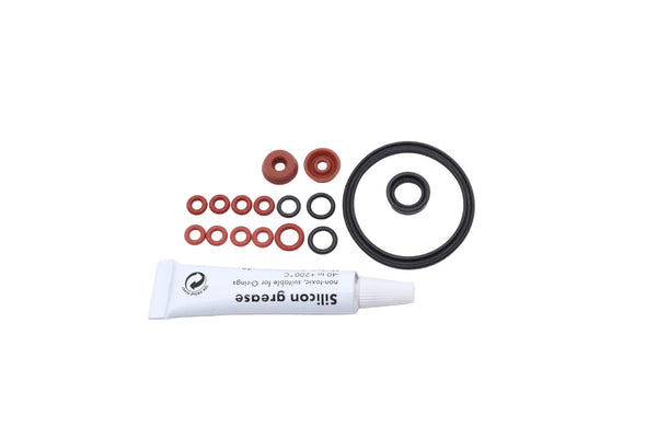 Nutring Lippendichtung Dichtung O-Ring Wartungssatz Set  mit 6g Fett für Drainageventil Kolben Stößel Miele Bosch Siemens Nivona Melitta Krups XP900