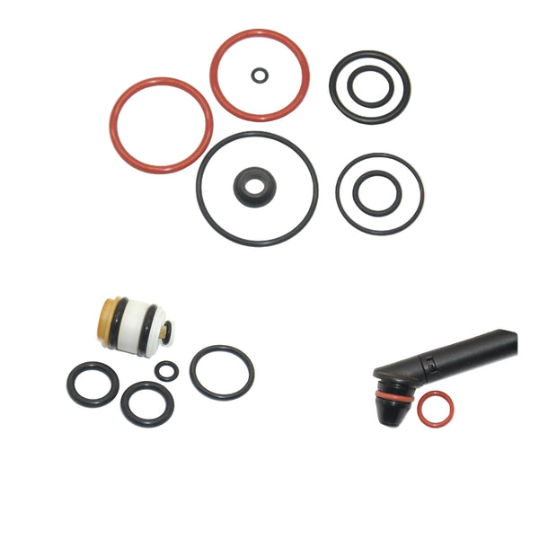 Krups EA 68 69 80 81 82 90 Rowenta ES 68 EA69 Dichtungsatzt  O-Ring  Rot Thermoblock Druckzylinder Drainageventil +Formdichtung Stößel