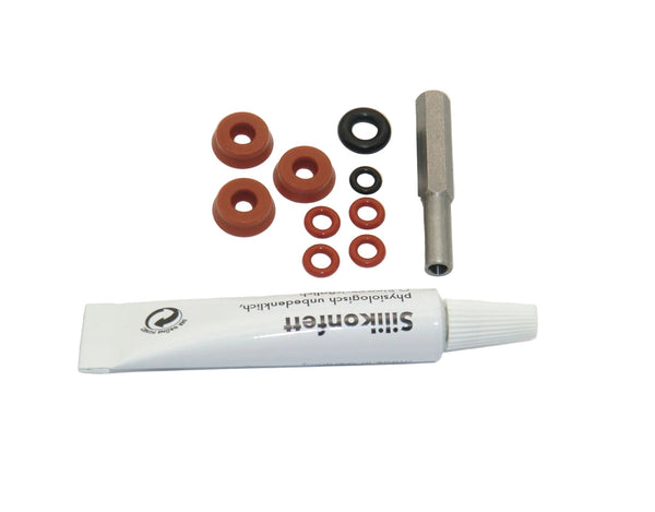 Jura A-Serie und ENA Micro Dichtungssatz Wartungsset Drainageventil + Bit + Fett 6g  Tube