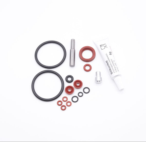 Jura Dichtungssatz O-Ring EPDM Schlüssel BIT Kappe 6g Fett Set für Drainageventil + Wassertanksatz Ena 3 bis 7 Giga J Z