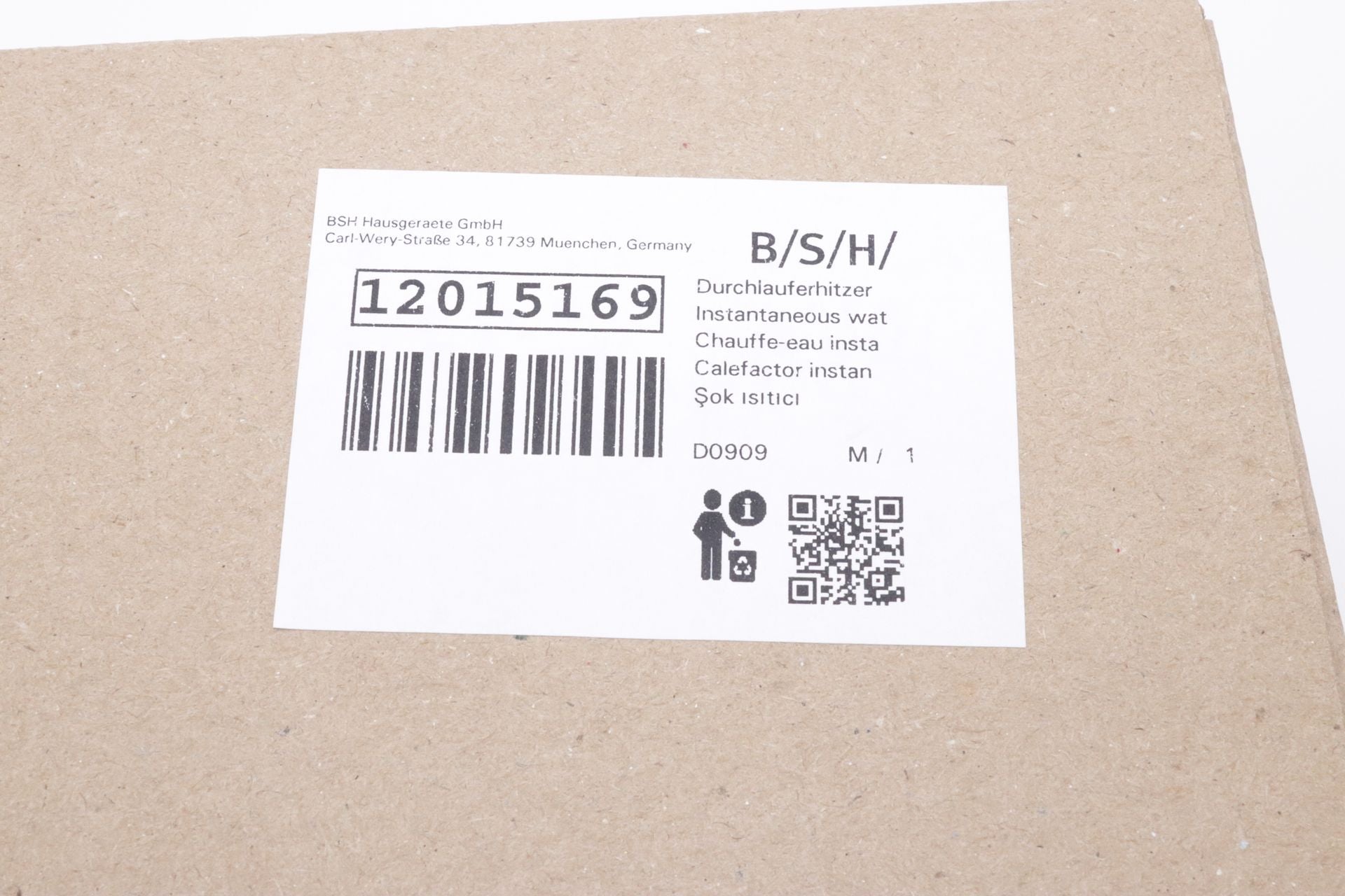 Siemens Bosch Neu 12015169 Heizelement Heizung Heizstab Kaffeevollautomat Vero100 300 EQ3 S100 S300