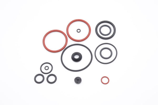 Krups EA 68 69 80 81 82 90 Rowenta ES 68 ES 69 Dichtungsatzt O-Ring  Rot Thermoblock Druckzylinder Drainageventil +Formdichtung für Stößel und Cremaventil+ O-Ring Dampfdüse