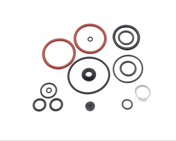 Krups EA 68 69 80 81 82 90 Rowenta ES 68 EA69  Dichtungsatzt O-Ring  Rot Thermoblock Druckzylinder Drainageventil +Formdichtung für Stößel und Cremaventil+ O-Ring Dampfdüse+ Sprengring