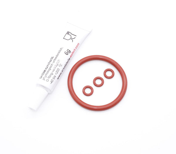 Kaffeevollautomat Dichtungssatz O-Ring Fett Milchaufschäumer Kupplung Siemens  EQ9 TI9.. TP EQ500 EQ700 Integral / Classic