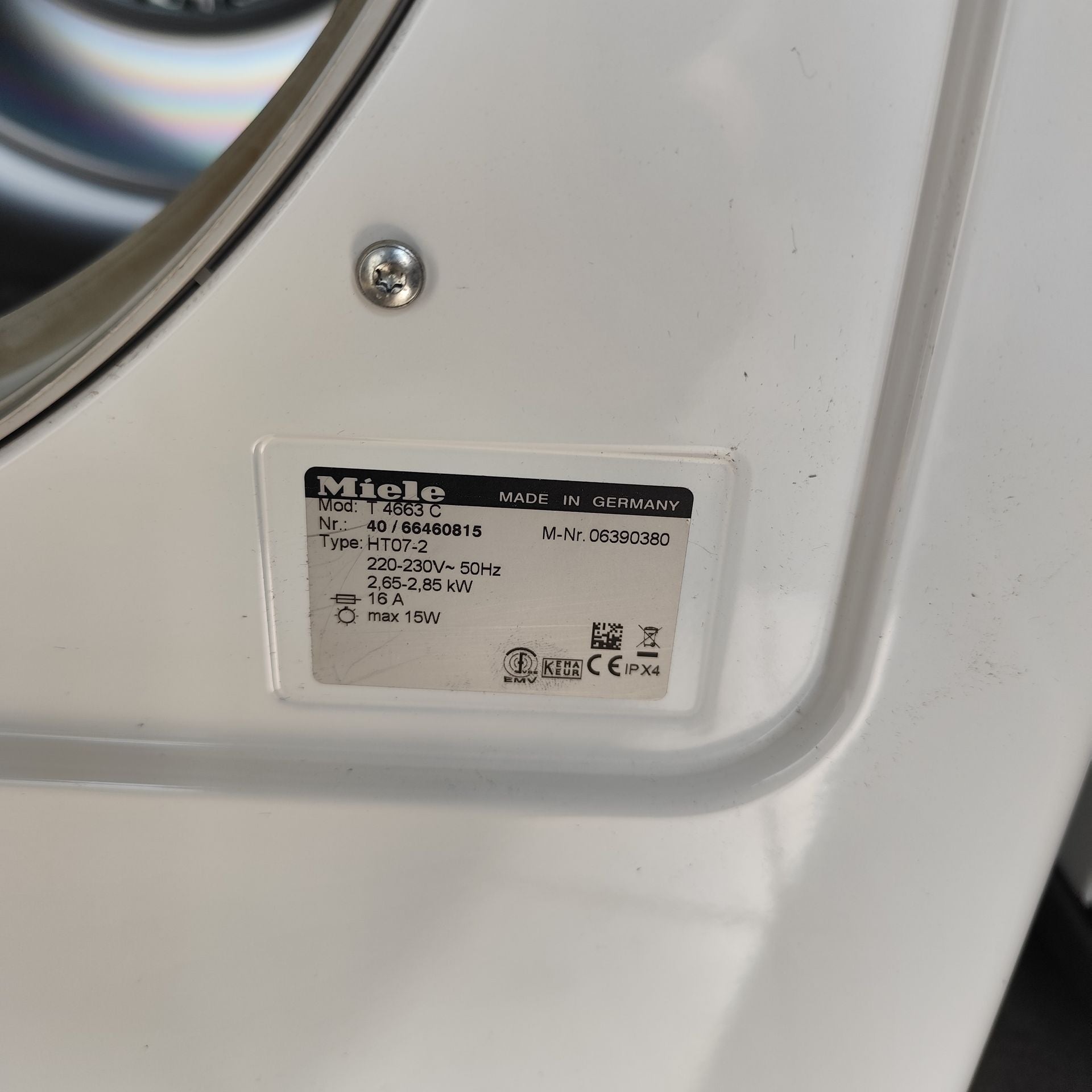 Trockner Kondenstrockner Wäschetrockner Miele TDA150 C gebraucht
