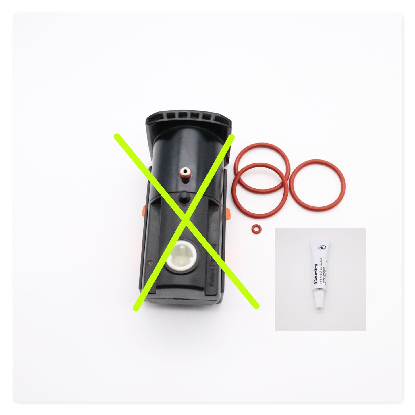 O-Ring Dichtung Fett Unold Luca Cremmaet Caso Crema Touch /Ohne Kaffeevollautoma