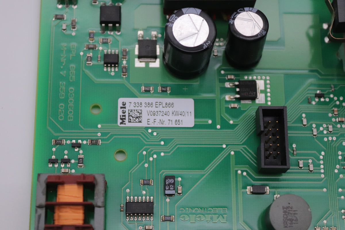 Platine Steuerelektronik Elektronik Steuermodul Miele CVA 5060/65 EPL 866 gebraucht