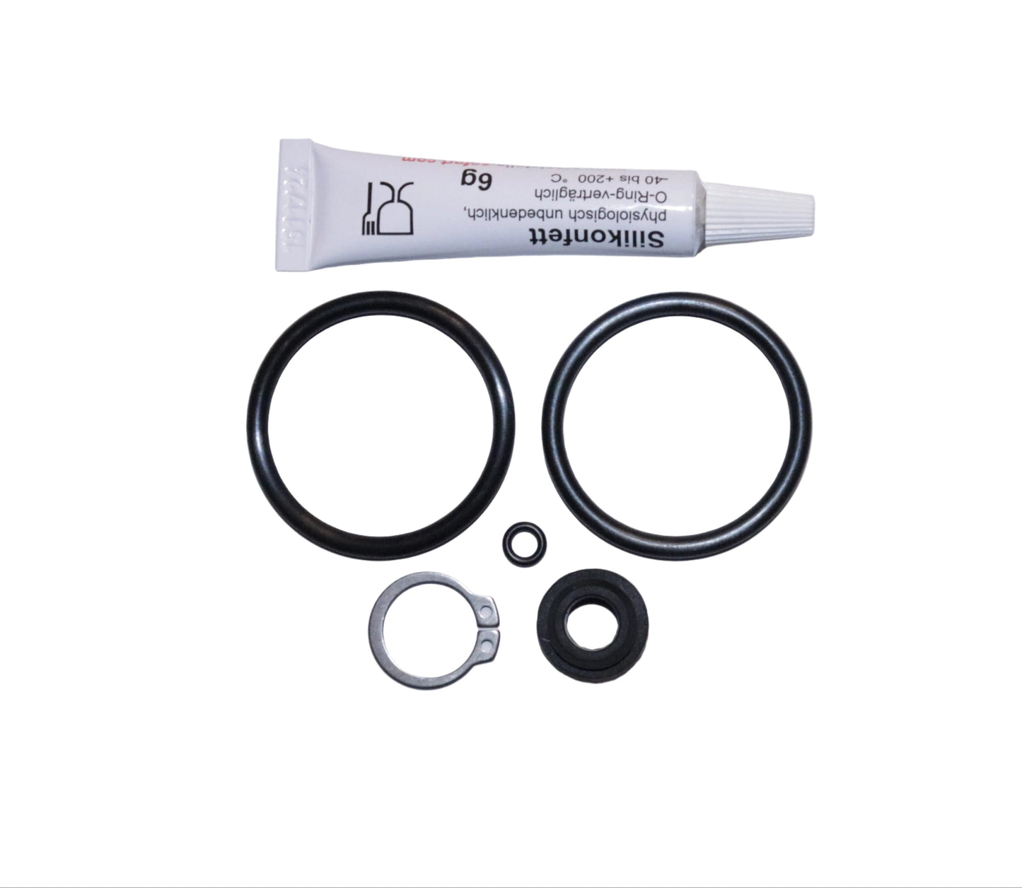 Krups EA 68 69 80 81 82 90 Rowenta ES 68 ES 69 Dichtung  O-Ring EPDM FDA Fett 6g + Sicherungsring Kaffeevollautomat Brühgruppe
