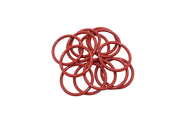 2-100x O-Ring Jura Franke ENA Micro Serie A +Ena 4 Ena 8 /Brüheinheit Brühgruppe Kolben Rot VMQ FDA Konform