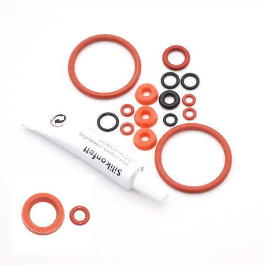 Jura ENA 4 ENA8 Kolben Drainageventil Set / Wassertank Set/Vakuum-Andockstutze/ Fett 6g Tube
