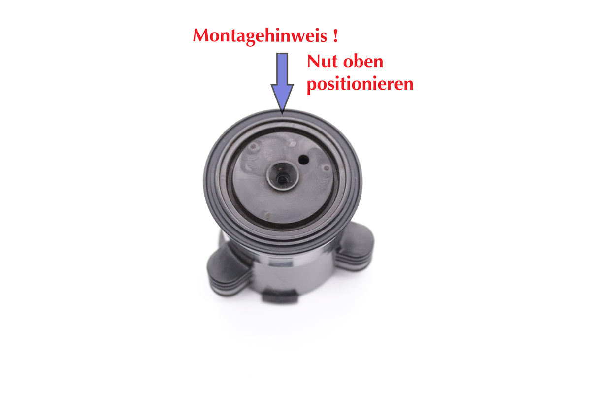 Drainageventil /2W-Druckventil/ Dichtungssatz/ Fett Miele Nivona Melitta Bosch Siemens (047)