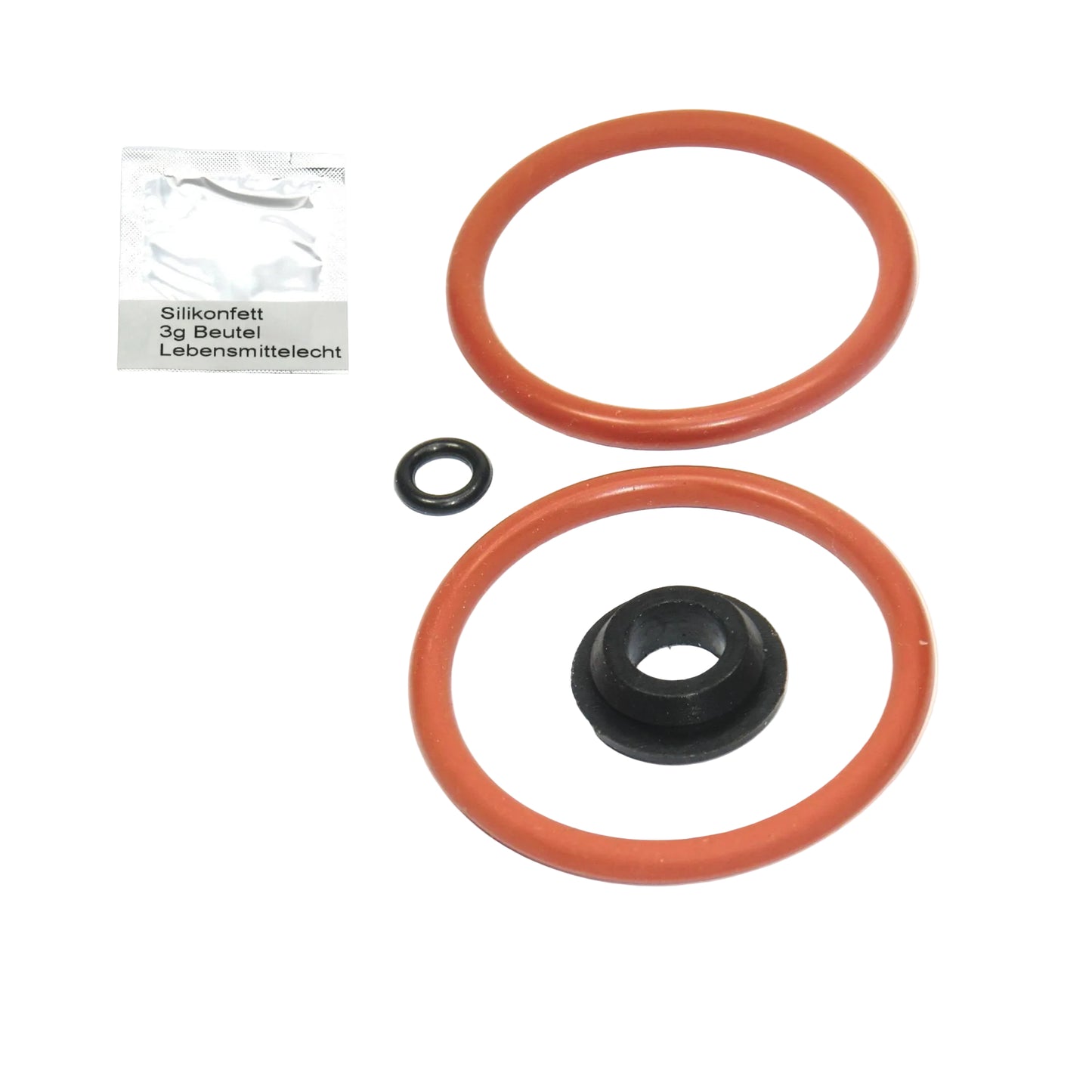 Krups EA 68 69 80 81 82 90 Rowenta ES 68 ES 69 Dichtungssatz  O-Ring Set mit Formdichtung  an Stößel  Thermoblock Fett 3g
