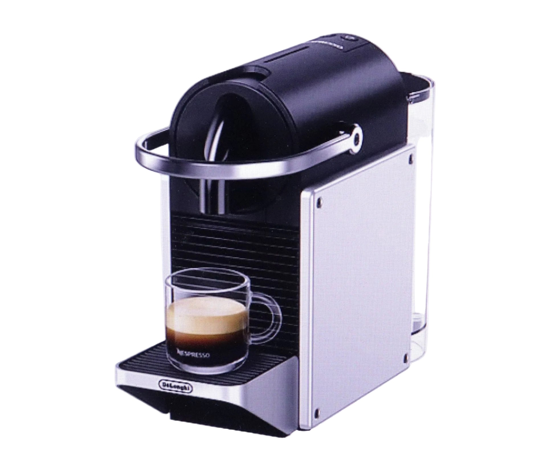 Dichtungssatz Kapselmaschine  Nespresso Delonghi Krups Pixie Inissia Essenza (Schwarz)