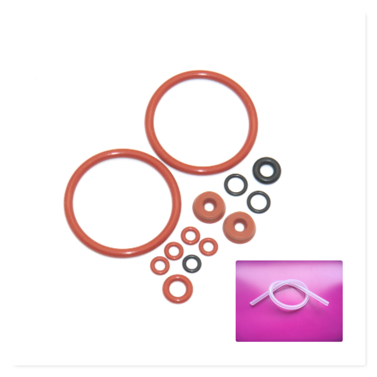 Jura WE6 E6 E8 Set Kappe Schlauch Bit Drainageventil Kolben Andockstutze Wassertank
