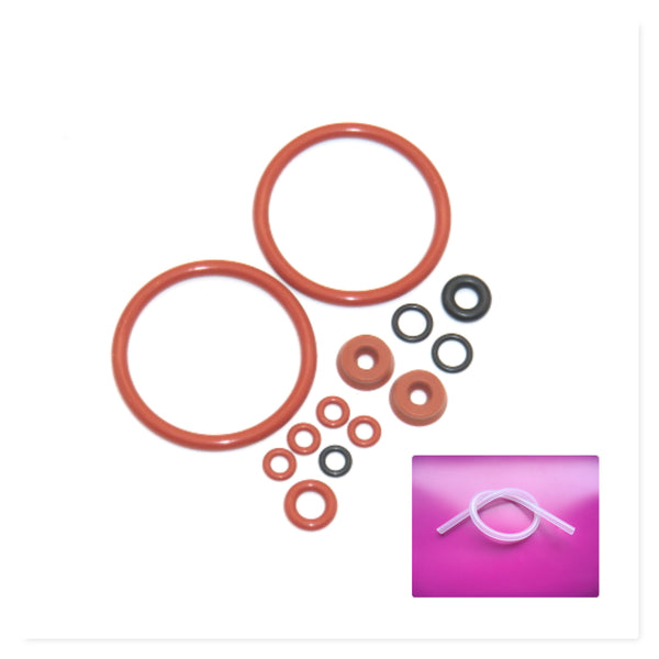 Jura WE6 E6 E8 Set Kappe Schlauch Bit Drainageventil Kolben Andockstutze Wassertank